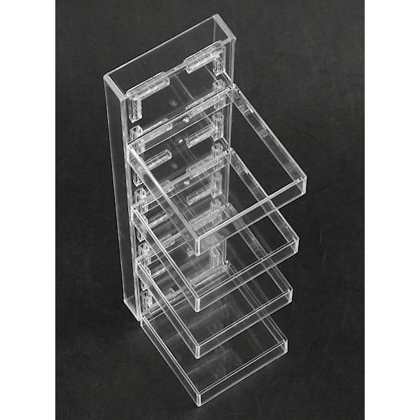 ディスプレイスタンド 2WAY 7.5×6×高さ24cm : 100円雑貨&日用品卸