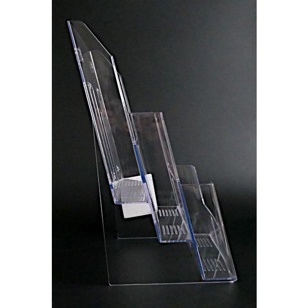カタログスタンドA4 3段 20×24.9×高さ32cm : 100円雑貨&日用品卸