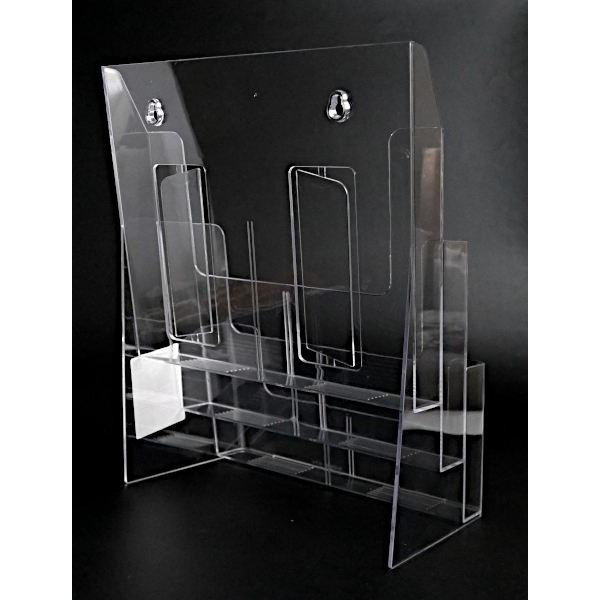 カタログスタンドA4 3段 20×24.9×高さ32cm : 100円雑貨&日用品卸