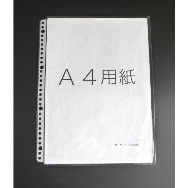 A4高透明ポケットリフィル 30穴 10枚入 (100円ショップ 100円均一 100