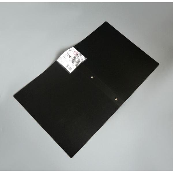 マイコレ 4リングバインダー 黒 33×26.5×3cm : 100円雑貨&日用品卸