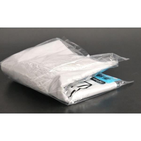 手提げ付ポリ袋 乳白 35号(21×45cm) 30枚入 (100円ショップ 100円均一