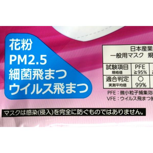 ちょっと小さめサイズ不織布マスク 12枚入 (100円ショップ 100円均一