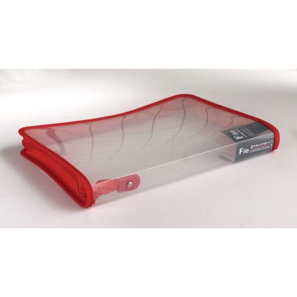 ファイルケース ファスナー付 ａ４サイズ用 色指定不可 2jpp 100円雑貨 日用品卸 Bababa 通販 Yahoo ショッピング