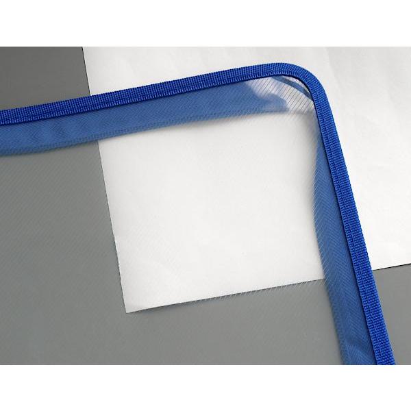 A4ファスナーファイルケース 青 32.5×23×マチ3cm : 100円雑貨&日用品卸