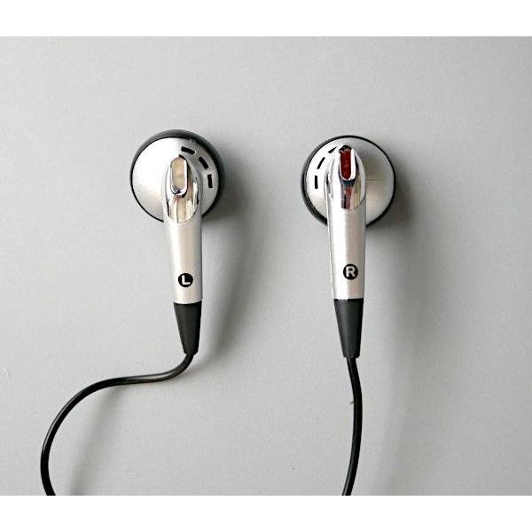 開放型メタリックステレオイヤホン 1m (100円ショップ 100円均一 100