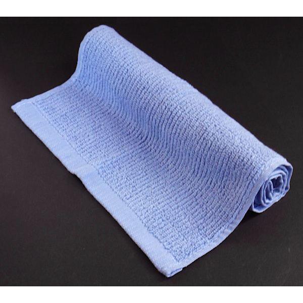 無撚糸フェイスタオル グレイッシュ 28×68cm ［色指定不可］ : 100円