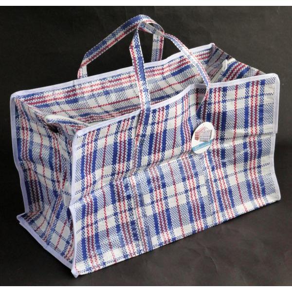 ビッグショッピングバッグ 50×30×マチ25cm ［色指定不可］ : 100円雑貨