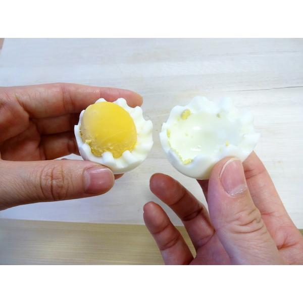 ゆで卵用飾り切り器 花卵コロン ２個入 2kkb 100円雑貨 日用品卸 Bababa 通販 Yahoo ショッピング