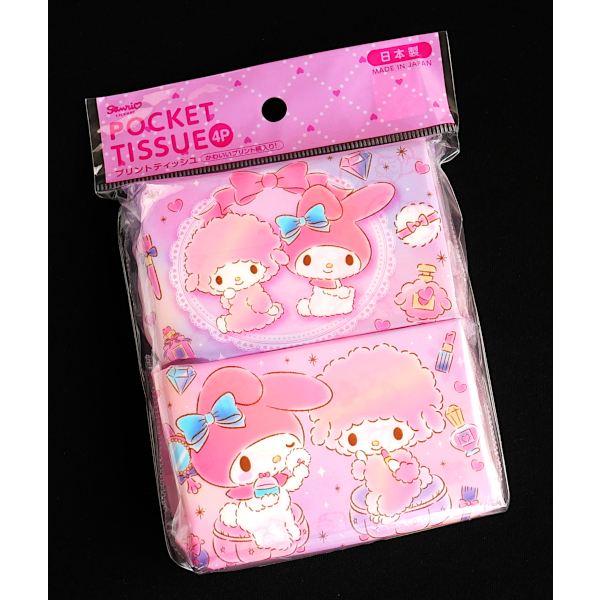 プリントティッシュ マイメロディ 16枚(8組)×4個入 (100円ショップ 100