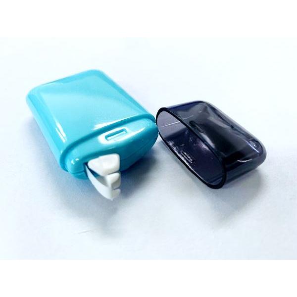 青い修正テープ 透明ケース ミニ修正テープ 5mm×長さ6m ［色指定不可］ (100円ショップ 100円均一