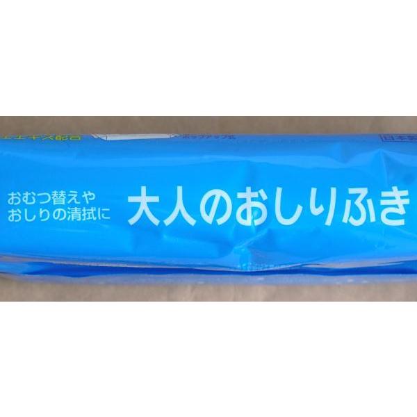 おしりふき 大人用 ノンアルコール 無香料 70枚入 (100円ショップ 100円均一 100均一 100均)｜kawauchi｜09