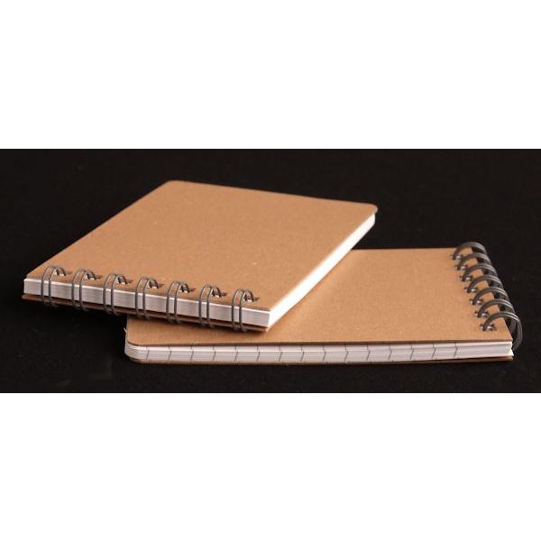 A7クラフトツインリングメモ 45枚 2冊入 (100円ショップ 100円均一 100