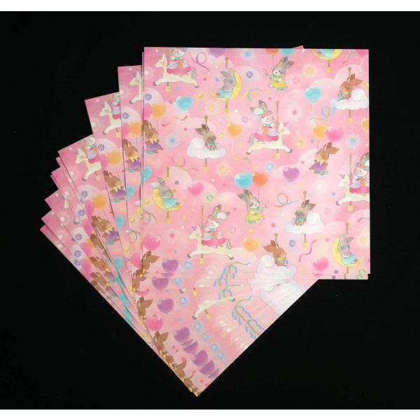 デザインペーパー トゥインクルファンタジー 15×15cm 48枚入 (100円
