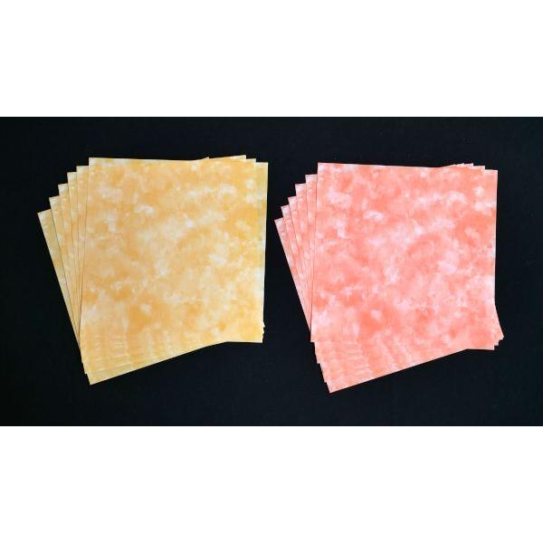 デザインペーパー 水彩柄 15×15cm 48枚入 (100円ショップ 100円均一