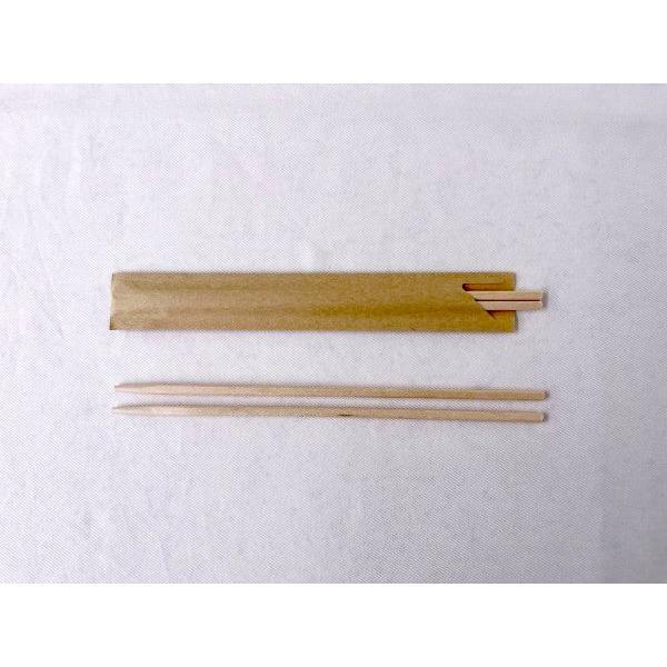 四角いお箸 白樺割れ箸クラフト袋 100膳入 : 100円雑貨&日用品卸