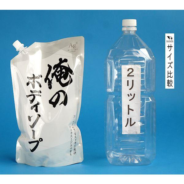俺のボディソープ ピュアボディ 詰替用 シトラスミントの香り 840ml