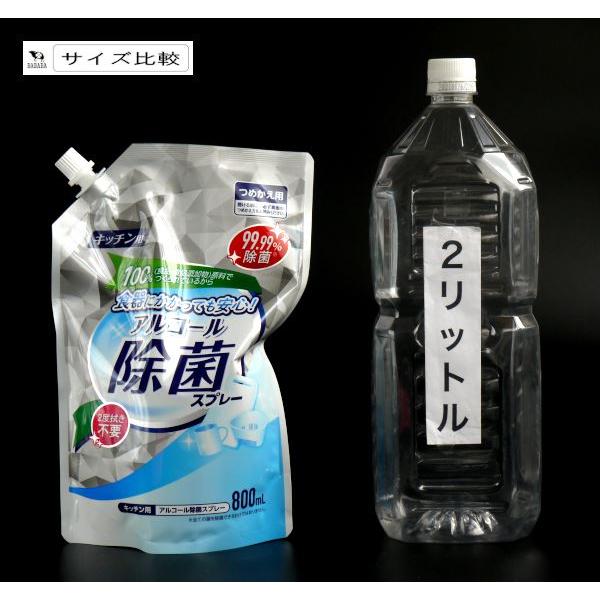 キッチン用アルコール除菌スプレー 詰替用 800ml : 100円雑貨&日用品卸