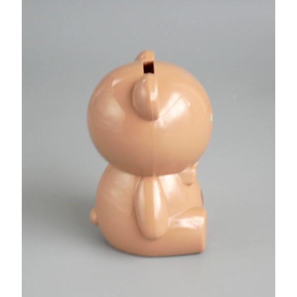 くま貯金箱 12×8.5×8cm ［色指定不可］ (100円ショップ 100円均一 100