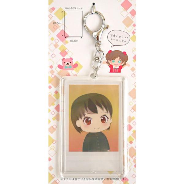フォトキーホルダー チェキサイズ (100円ショップ 100円均一 100均一