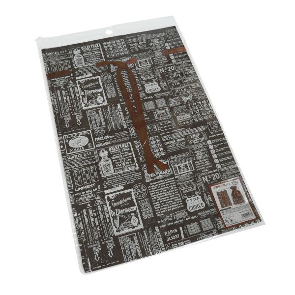 ブランド巾着まとめ22点 不織布巾着バッグ 英字ロゴ Big 51×34.5cm : 100円雑貨&日用品卸