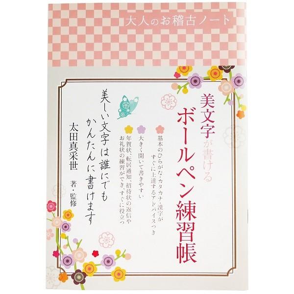 送料込 美文字が書けるボールペン練習帳 １７ ８ ２５ ５ｃｍ ３３ページ