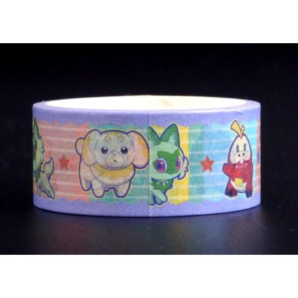 マスキングテープ ポケモンA 1.5cm×長さ3m (100円ショップ 100円