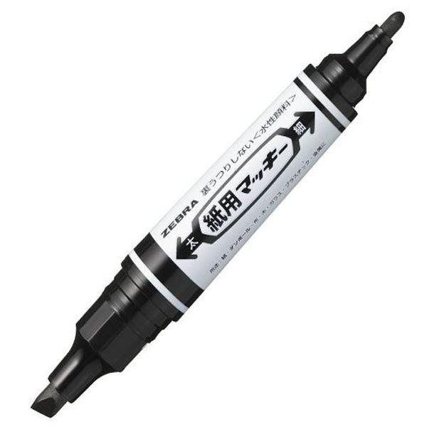 マッキー 水性顔料マーカー 黒 細字／太字 紙用 詰替タイプ : 100円