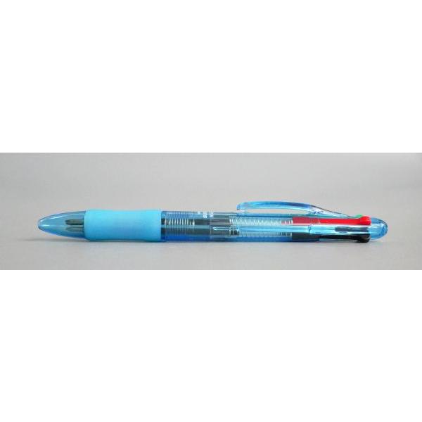 4色ボールペン 黒・青・赤・緑 油性 ボール径0.7mm 2本入 ［色指定不可