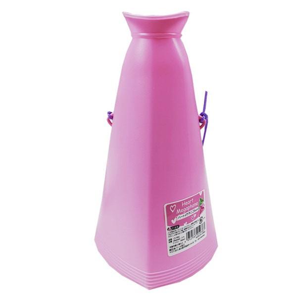 メガホン ハート形 ひも付 全長２６ｃｍ 色指定不可 2nhp 100円雑貨 日用品卸 Bababa 通販 Yahoo ショッピング