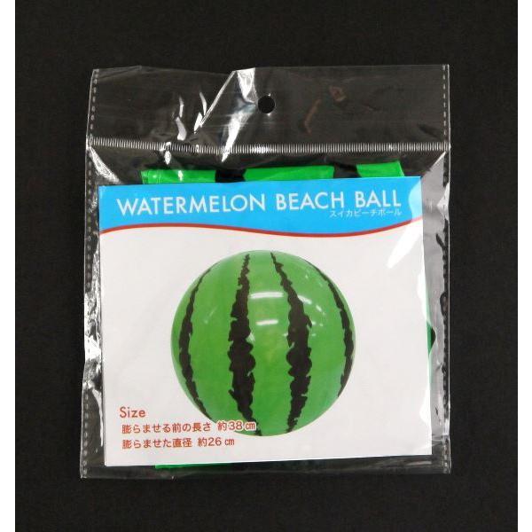ビーチボール スイカ 直径２６ｃｍ 2nhp 100円雑貨 日用品卸 Bababa 通販 Yahoo ショッピング