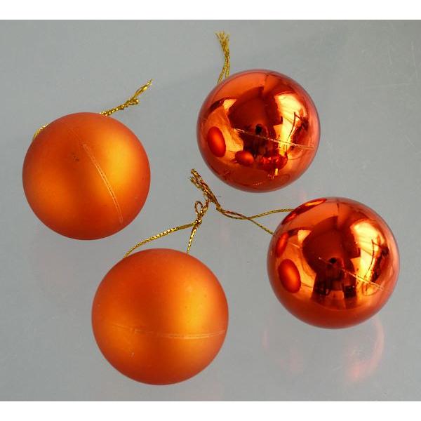 ハロウィンオーナメントボール 4cm 4個入 ［色指定不可］ (100円