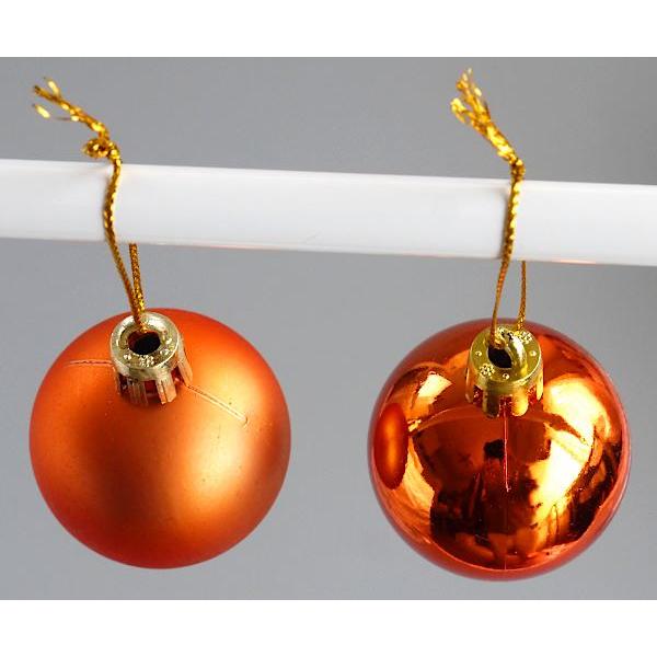 ハロウィンオーナメントボール 4cm 4個入 ［色指定不可］ (100円