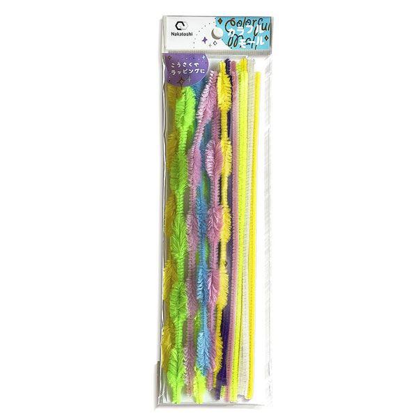 カラフルモール ［種類指定不可］ (100円ショップ 100円均一 100均一