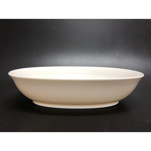 深皿 楕円 ポリプロピレン製 23×16×高さ5.4cm 白 (100円ショップ 100円