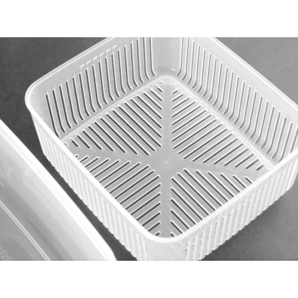 食品用シール容器 しっかりパック ザル付 満量１ １ｌ 2nky45087 100円雑貨 日用品卸 Bababa 通販 Yahoo ショッピング