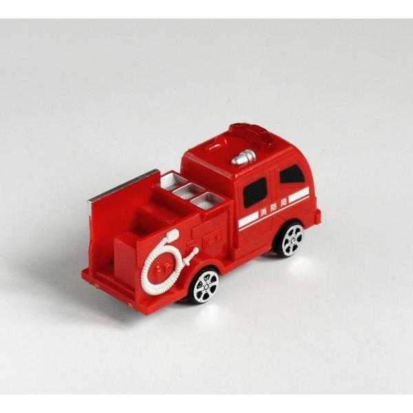 消防車 プルバック走行 (100円ショップ 100円均一 100均一 100均 