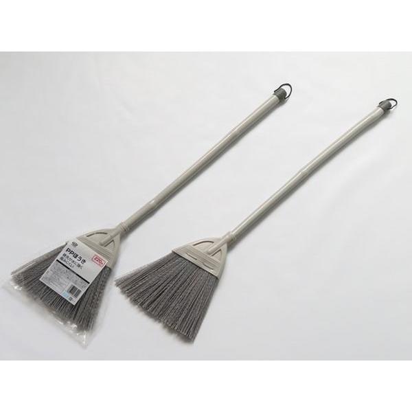 短柄PPほうき グレー 70cm : 100円雑貨&日用品卸-BABABA - 通販