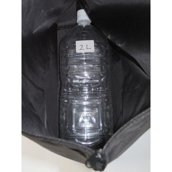 ファスナー付トートバッグ 45×40×マチ12.5cm ［色指定不可］ : 100円