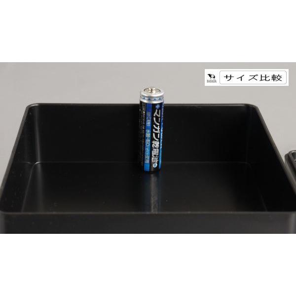重箱 黒 13.5×13.5×高さ5.5cm (100円ショップ 100円均一 100均一 重箱 黒 13.5×13.5×高さ5.5cm (100円ショップ 100円均一 100均一
