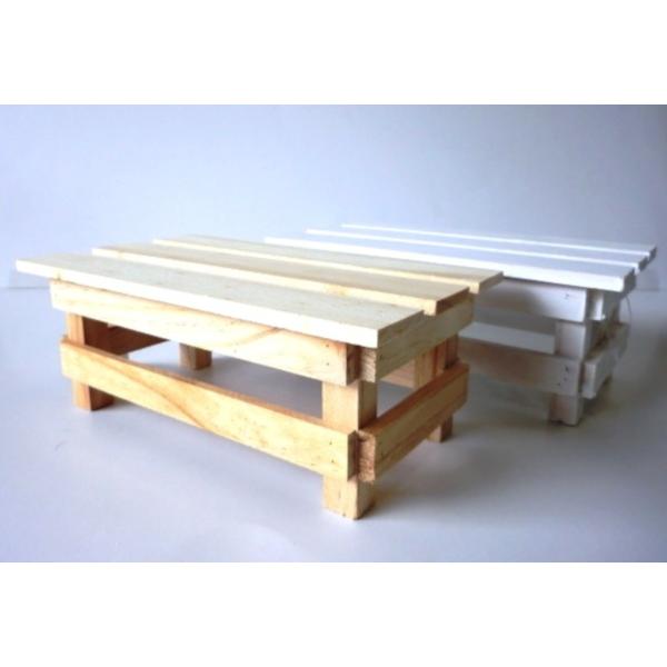 フラワースタンド 木製 ベンチタイプ 22×13×高さ8.5cm [色指定 フラワースタンド 木製 ベンチタイプ 22×13×高さ8.5cm [色指定