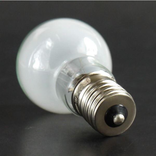ミニクリプトン電球 ホワイト 60W 口金E17 直径3.5×6.7cm : 100円雑貨
