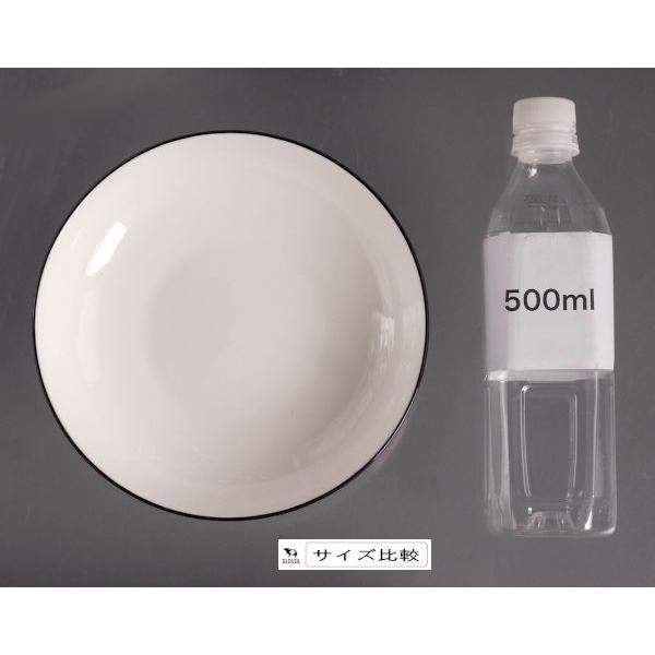 ホーロー風深皿 Mサイズ(直径18.2cm) : 100円雑貨&日用品卸-BABABA