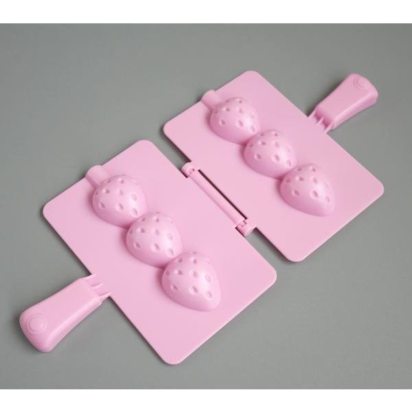 ねんどでいちごあめ (100円ショップ 100円均一 100均一 100均) : 100円