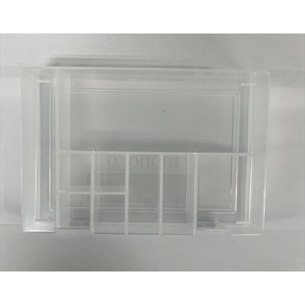 マルチケース monokoD9 クリア 14.5×21×厚み4.2cm : 100円雑貨