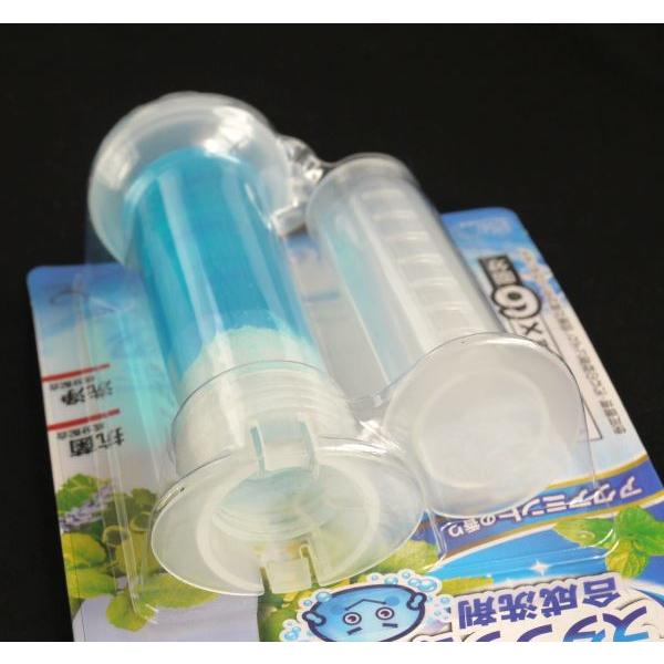 香るトイレのスタンプ式合成洗剤 クリンクル アクアミントの香り 6回分