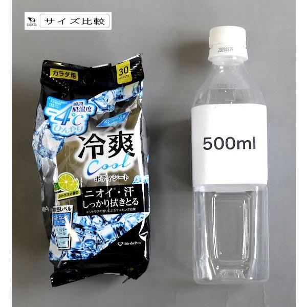 冷爽ボディシート シトラスの香り 20×20cm 30枚入 : 100円雑貨&日用品
