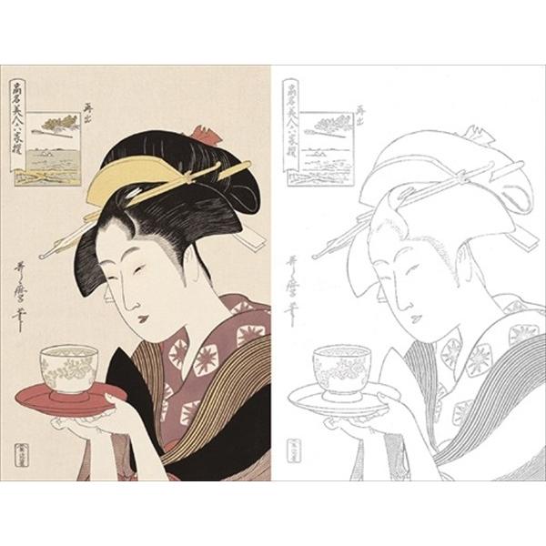 ぬりえ 浮世絵 ２ ８絵 大人の塗絵 2rif 100円雑貨 日用品卸 Bababa 通販 Yahoo ショッピング