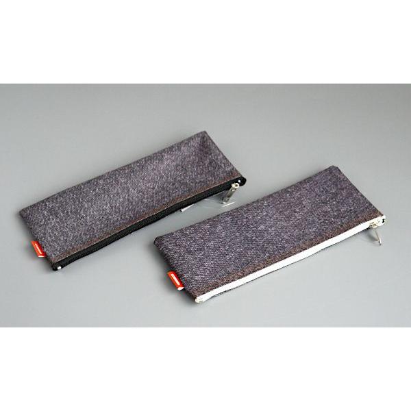 CESSタブ付ペンケース T-20 平型 20.5×7.5cm ［色指定不可］ (100円