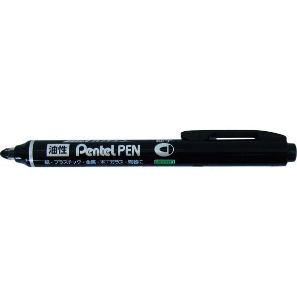 油性マーカー ノック式 細字 黒 (100円ショップ 100円均一 100 油性マーカー ノック式 細字 黒 (100円ショップ 100円均一 100
